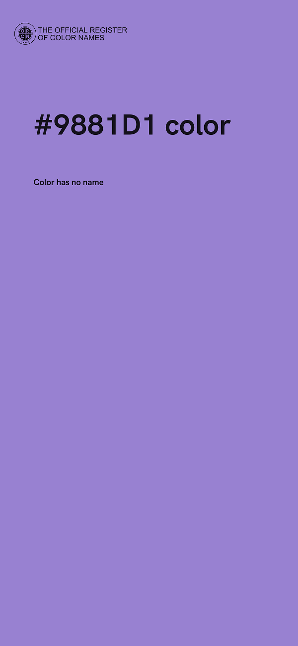 #9881D1 color image