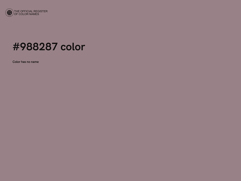 #988287 color image