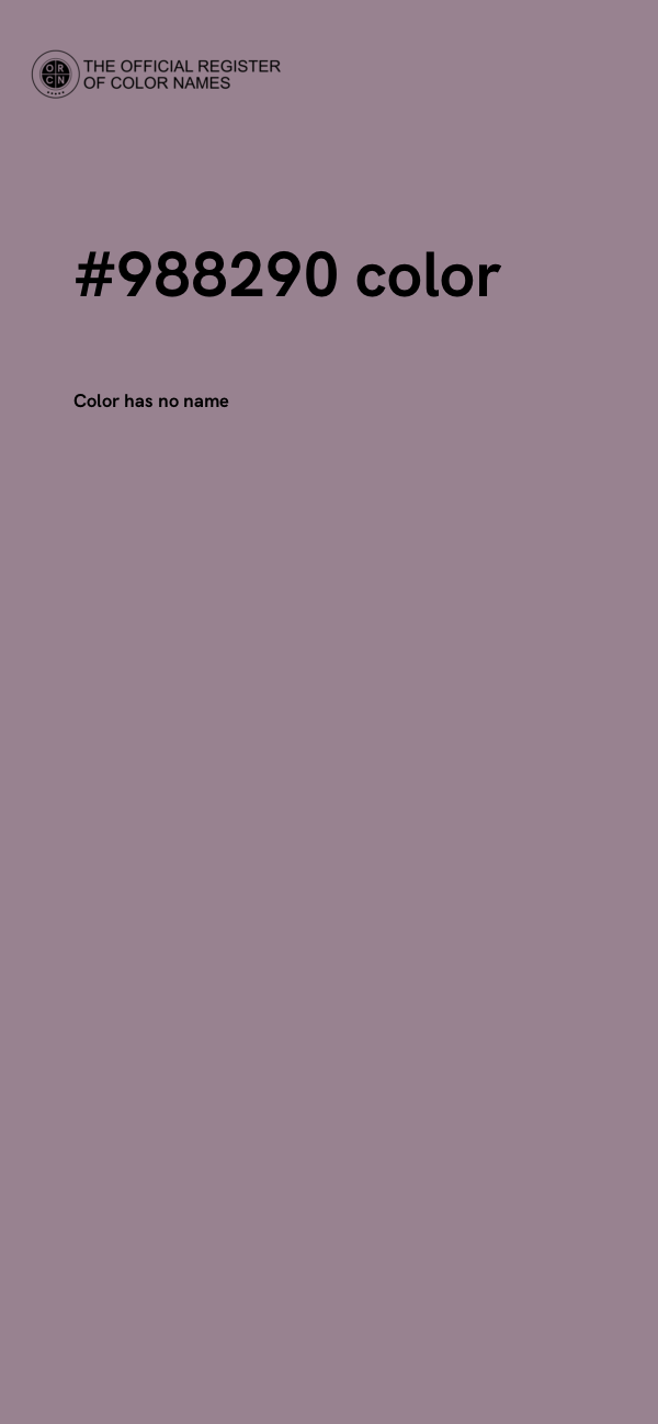 #988290 color image
