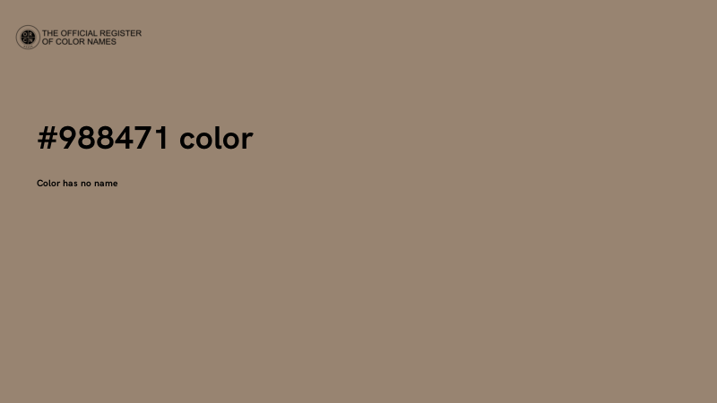 #988471 color image