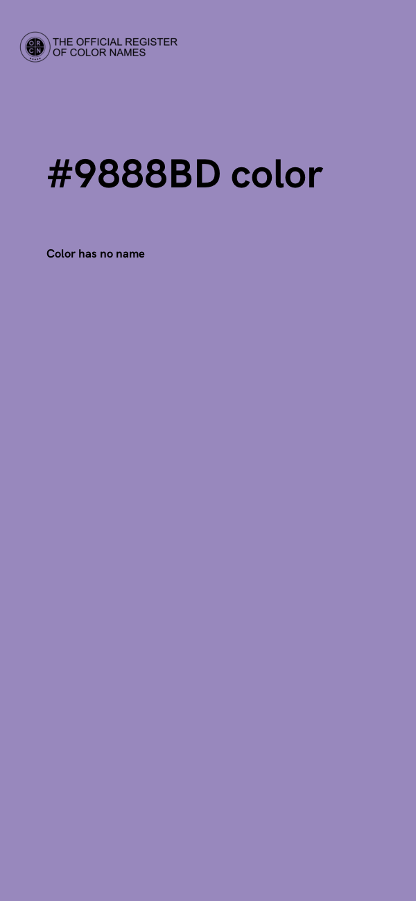#9888BD color image