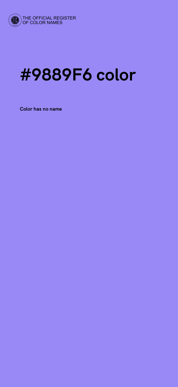 #9889F6 color image