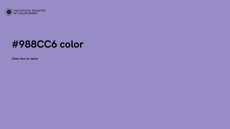 #988CC6 color image