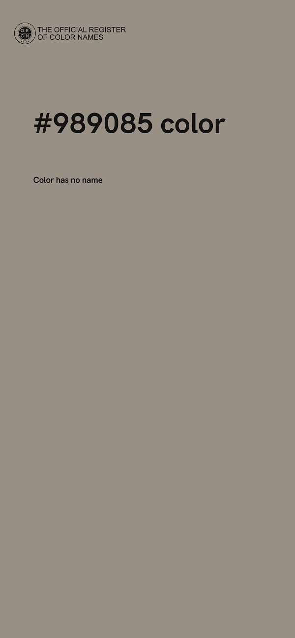 #989085 color image