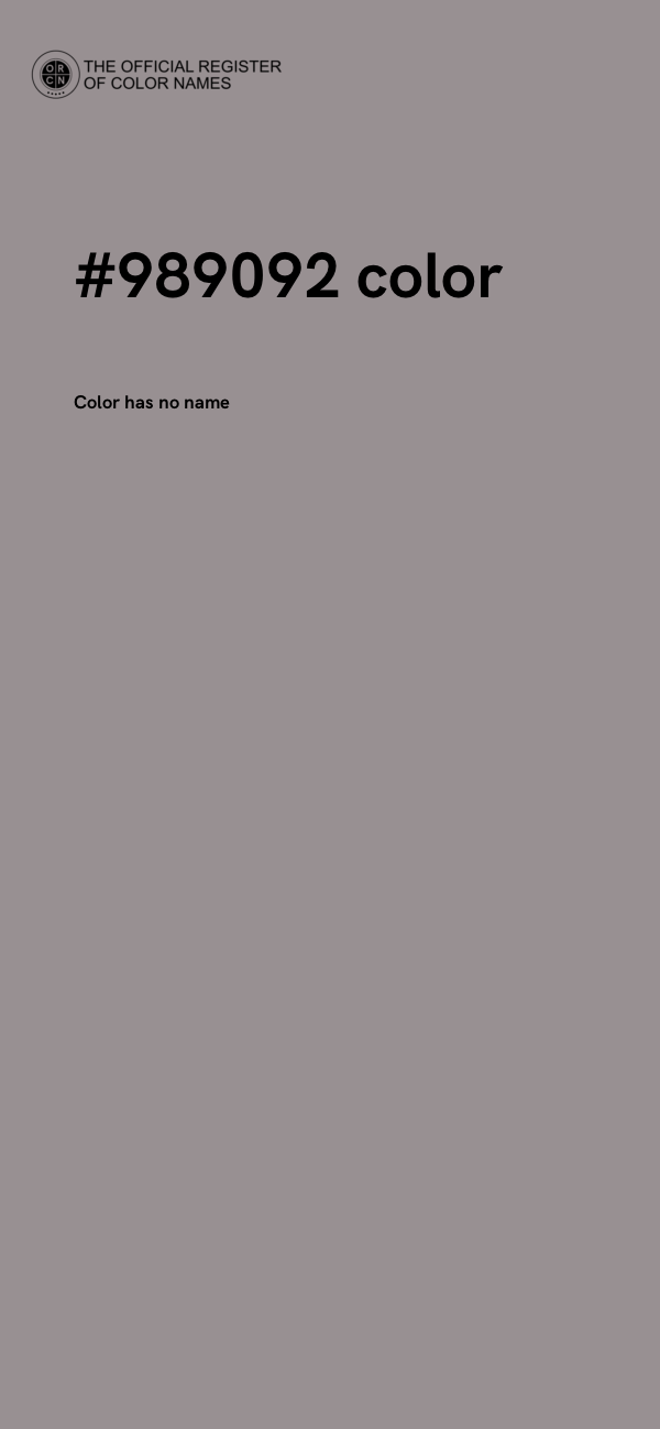 #989092 color image