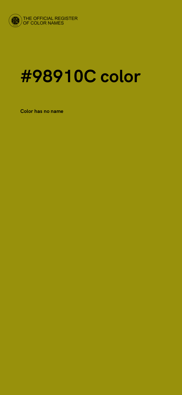 #98910C color image