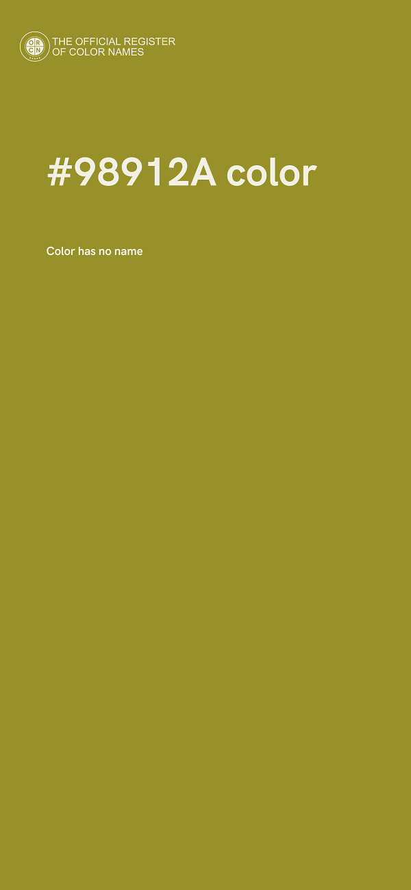 #98912A color image