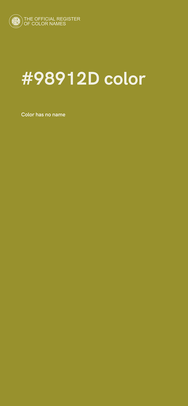 #98912D color image
