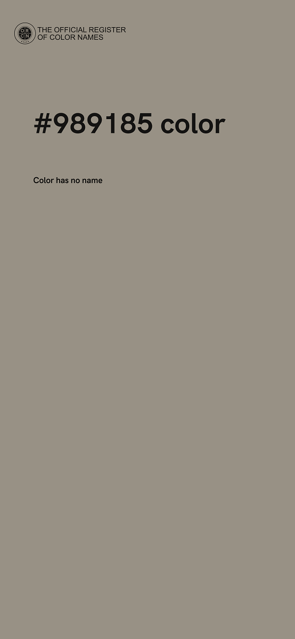 #989185 color image