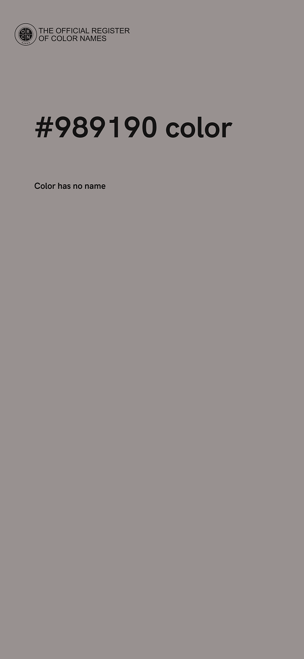 #989190 color image