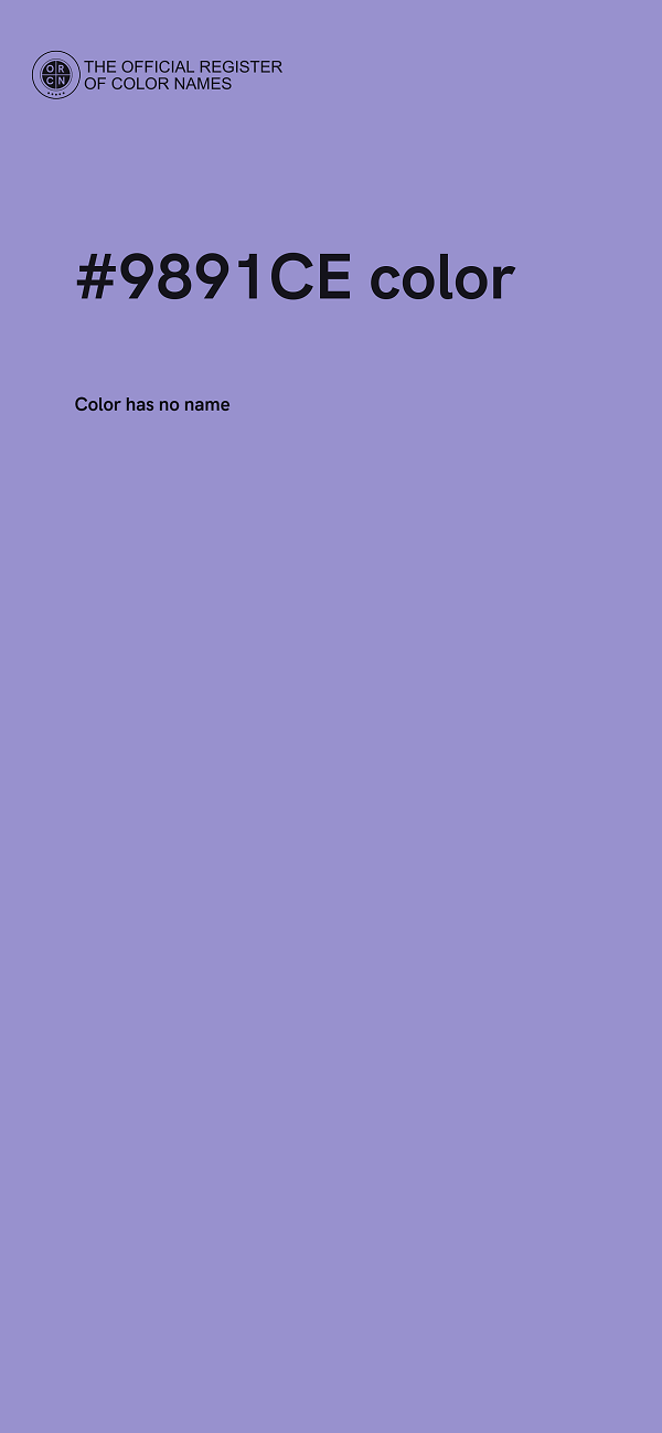 #9891CE color image