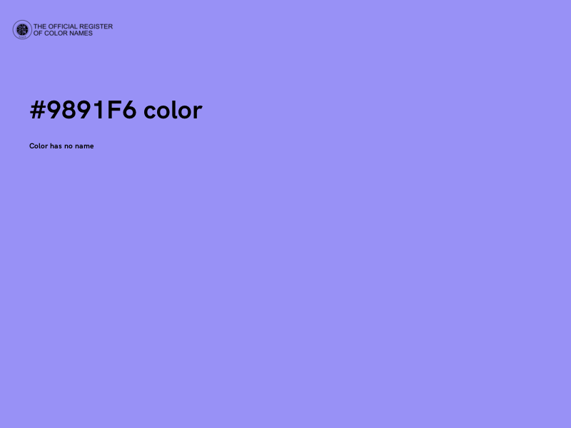 #9891F6 color image