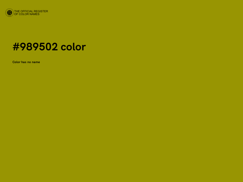 #989502 color image