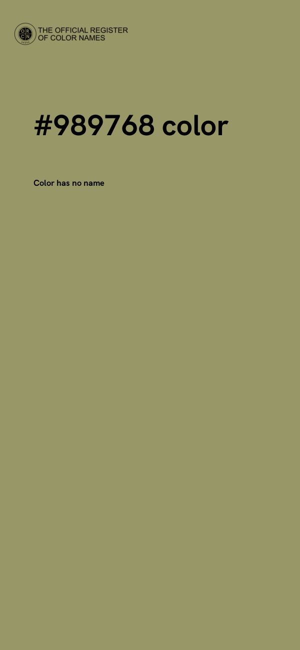 #989768 color image