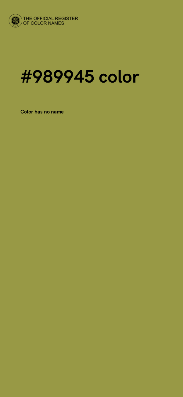 #989945 color image