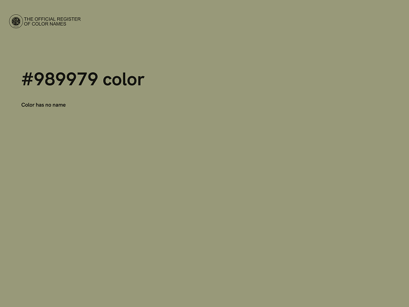 #989979 color image
