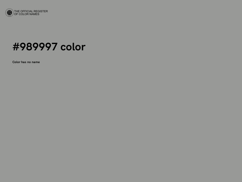 #989997 color image