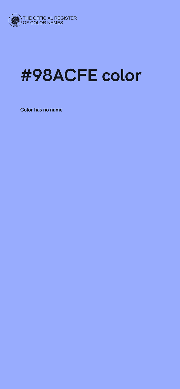 #98ACFE color image