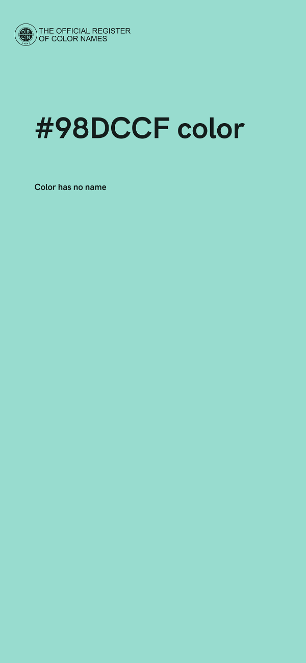 #98DCCF color image