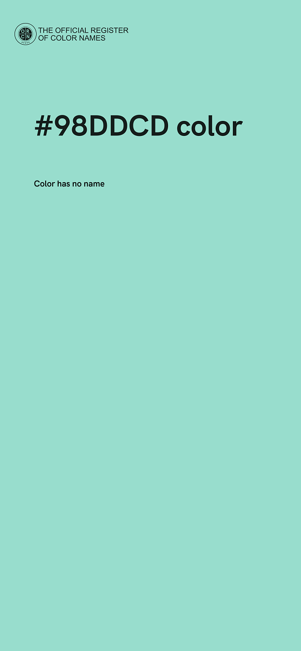 #98DDCD color image