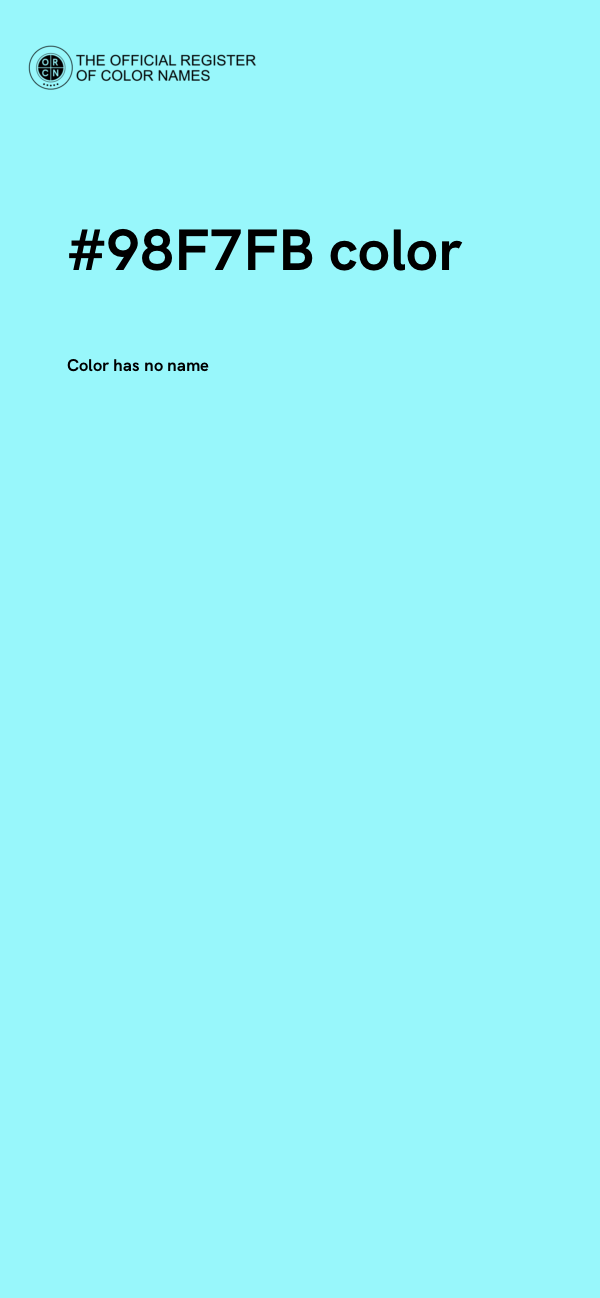 #98F7FB color image