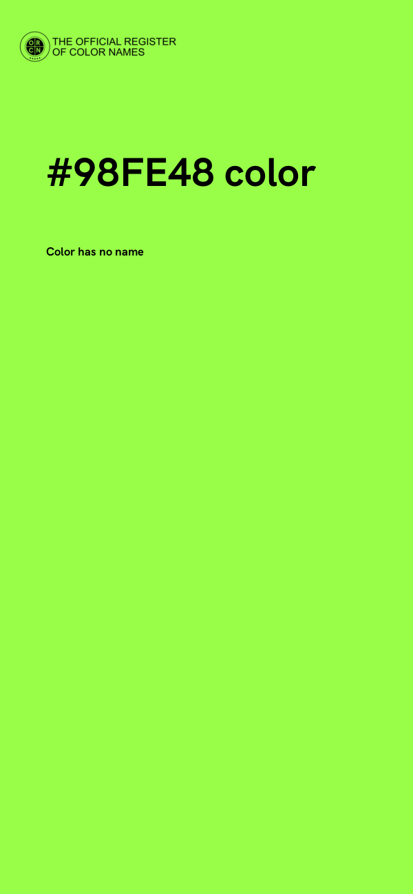 #98FE48 color image