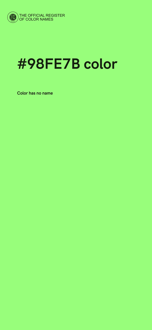 #98FE7B color image