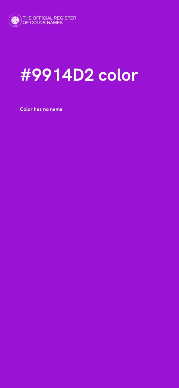 #9914D2 color image