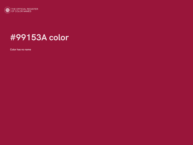 #99153A color image