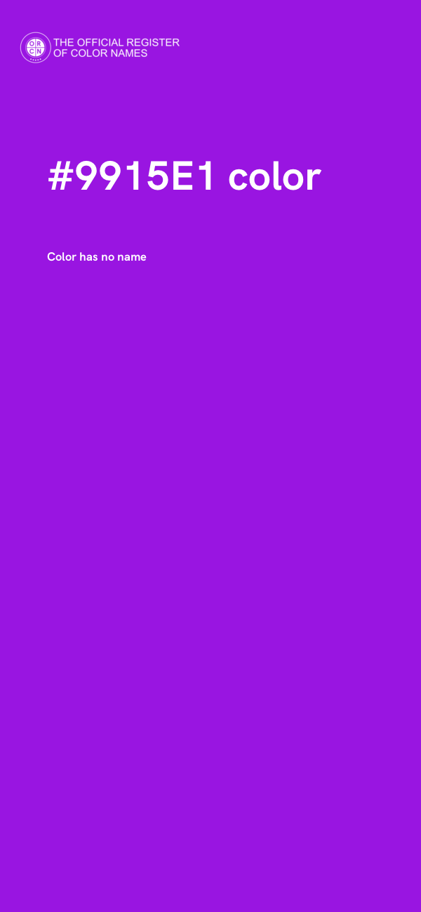 #9915E1 color image