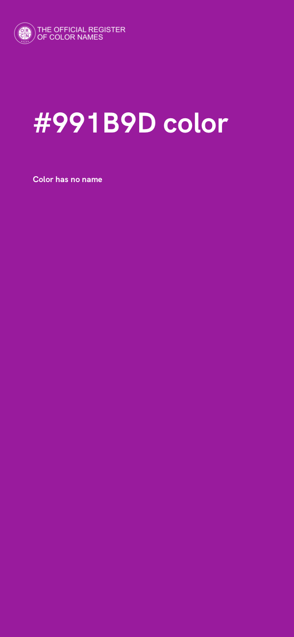 #991B9D color image