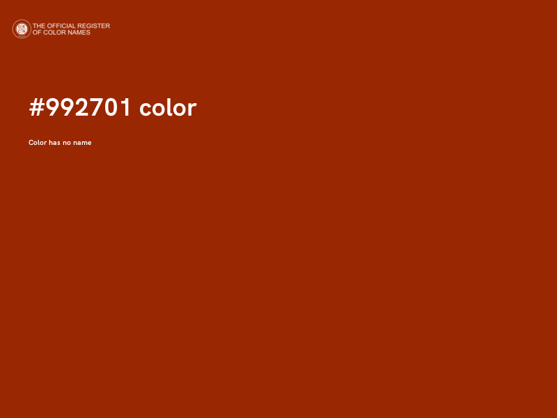 #992701 color image