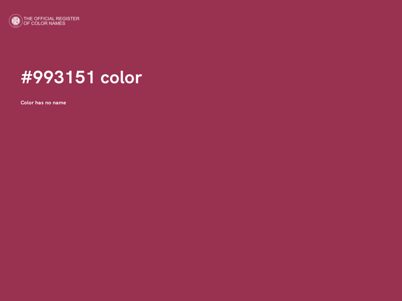 #993151 color image