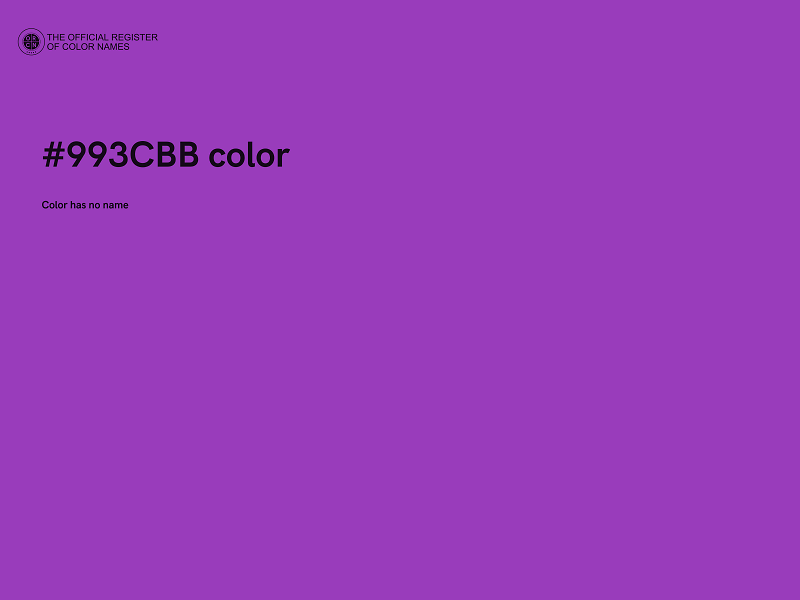 #993CBB color image