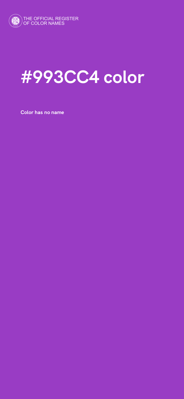 #993CC4 color image
