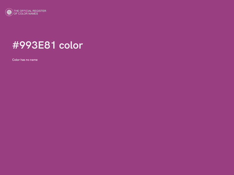 #993E81 color image