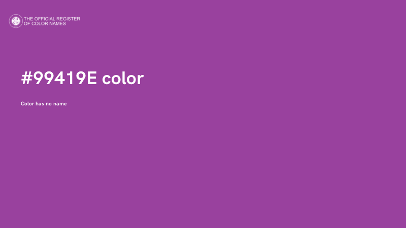 #99419E color image