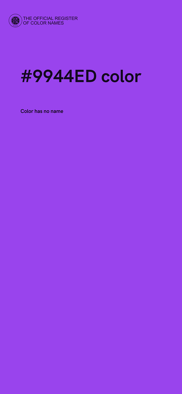 #9944ED color image