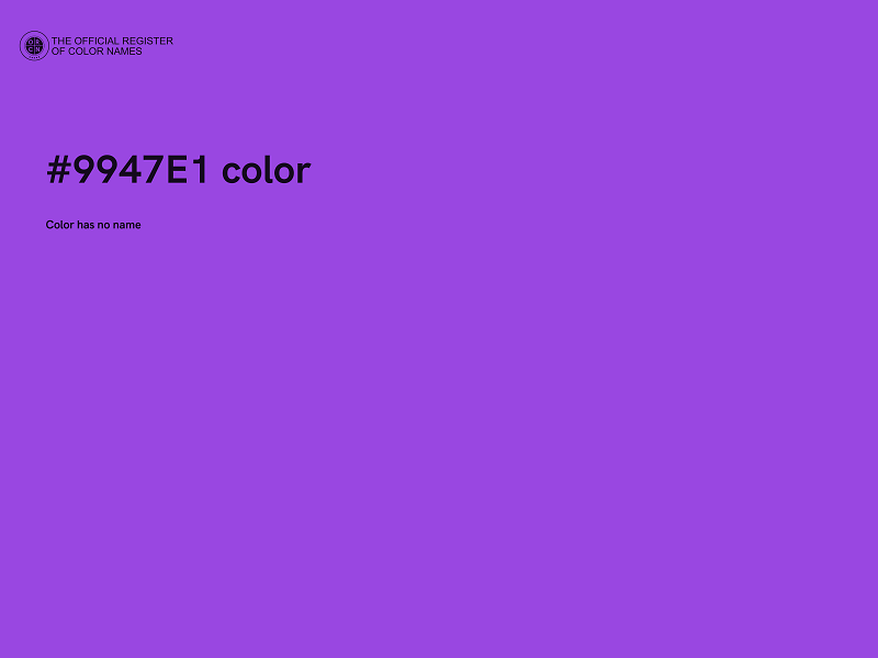 #9947E1 color image