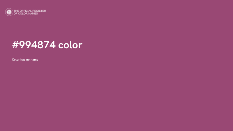#994874 color image