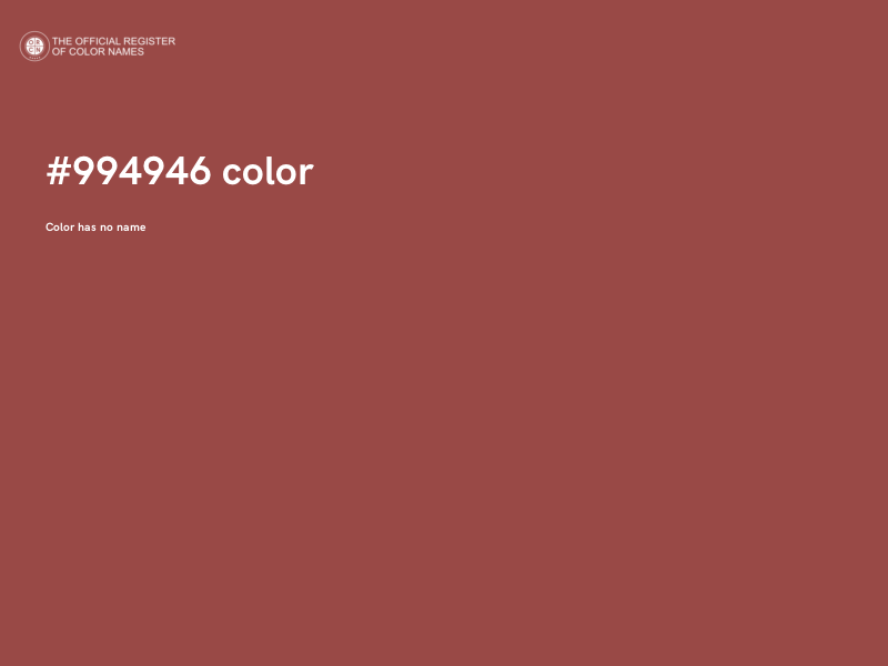 #994946 color image