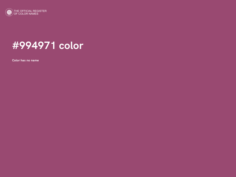 #994971 color image