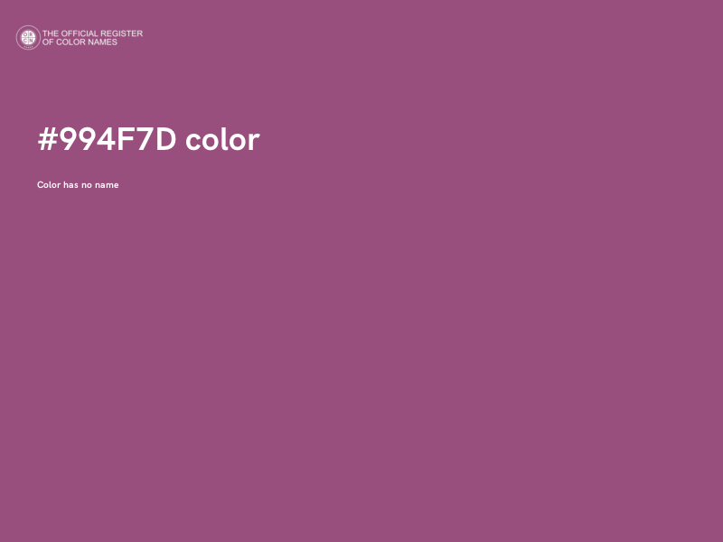 #994F7D color image