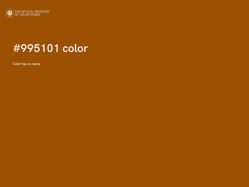 #995101 color image