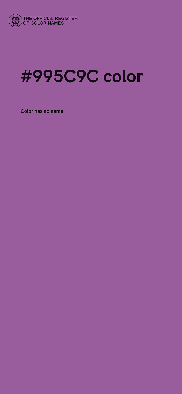 #995C9C color image