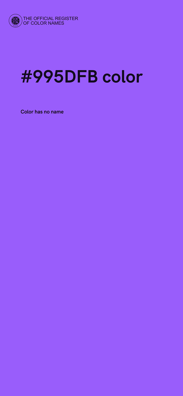 #995DFB color image
