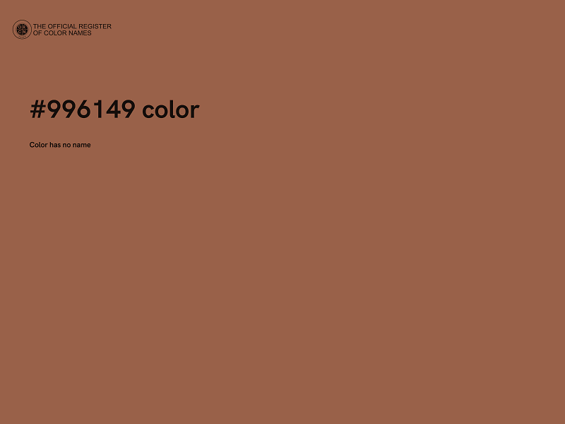 #996149 color image