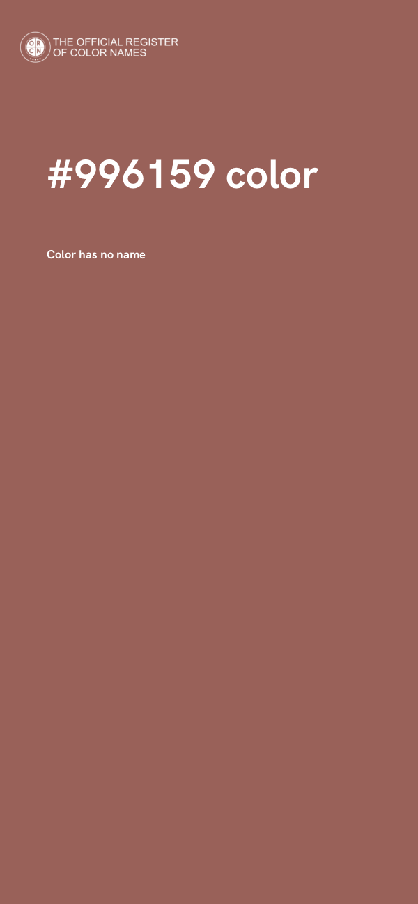 #996159 color image