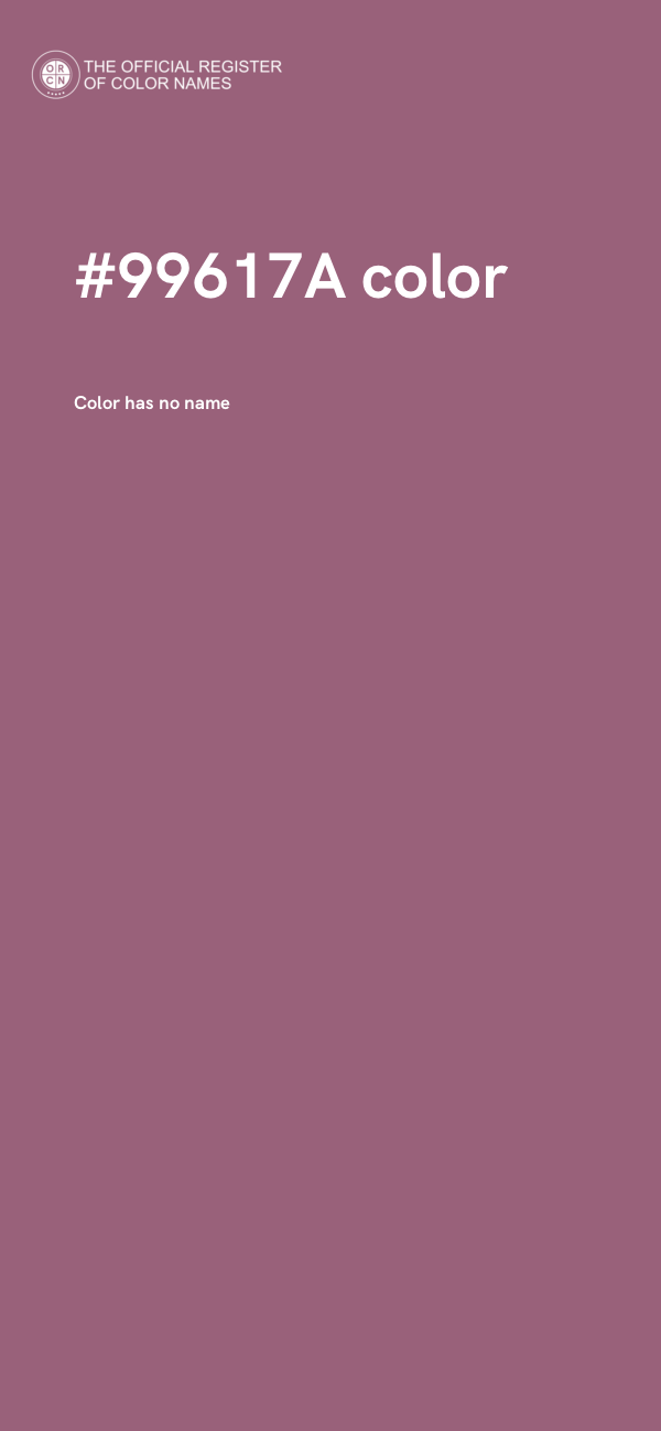 #99617A color image