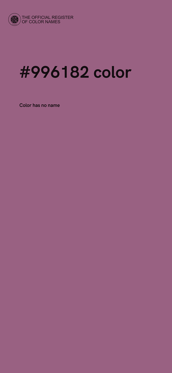 #996182 color image